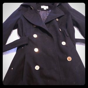 Authentic Michael Kors pea coat super classy black